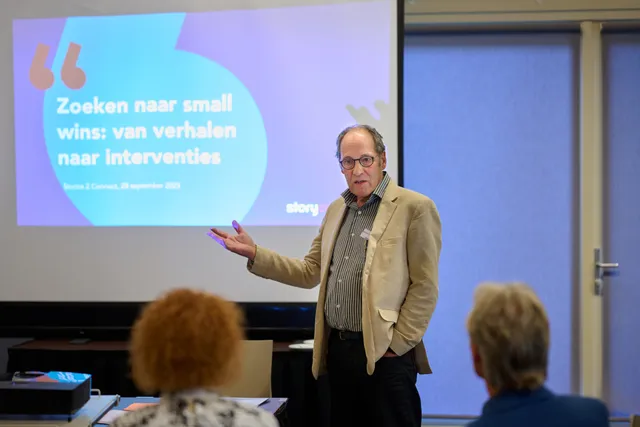 Vertellen, presenteren, Stories2Connect, evenement, Storytelling, storylistening